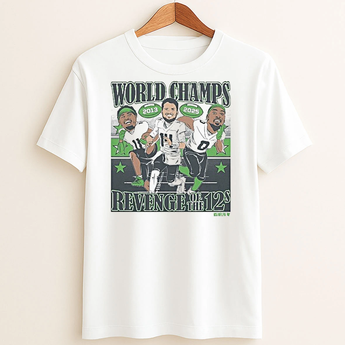 Original Sam Darnold Jaxon Smith Njigba Demarcus Lawrence World Champions Caricatures T Shirt Sweater
