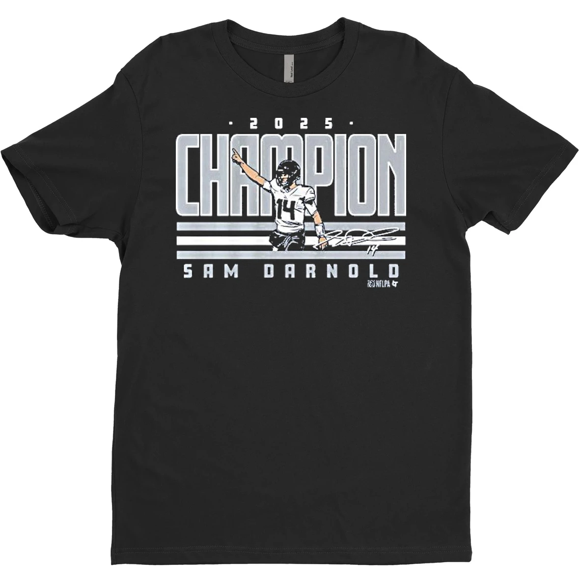 Original Sam Darnold Seattle Seahawks 2025 World Champ T Shirt Sweater