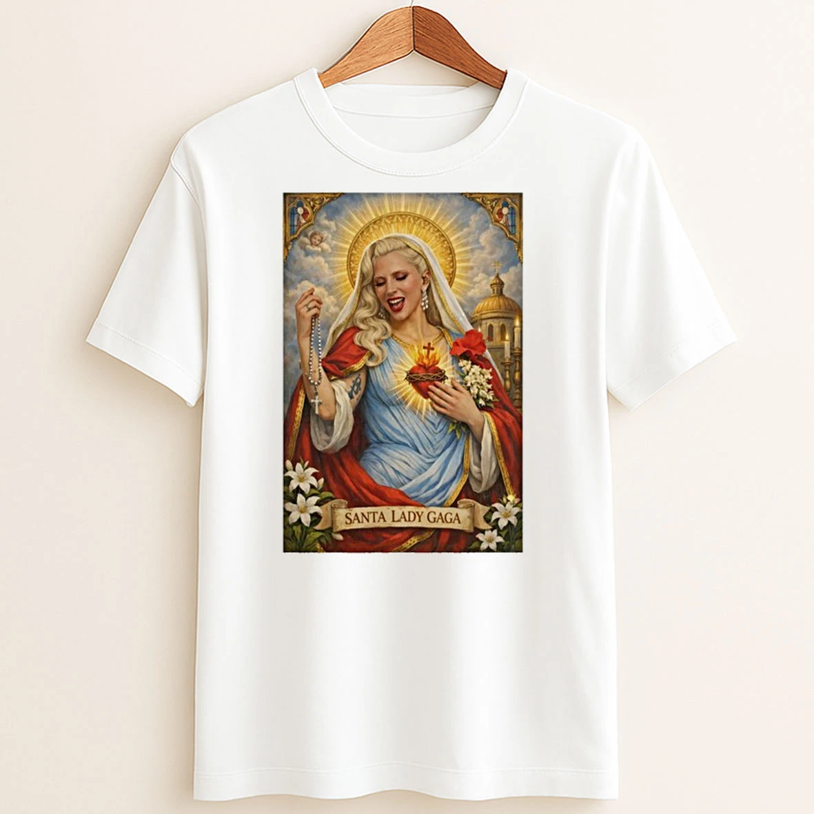 Original Santa Lady Gaga 2026 T Shirt Sweater