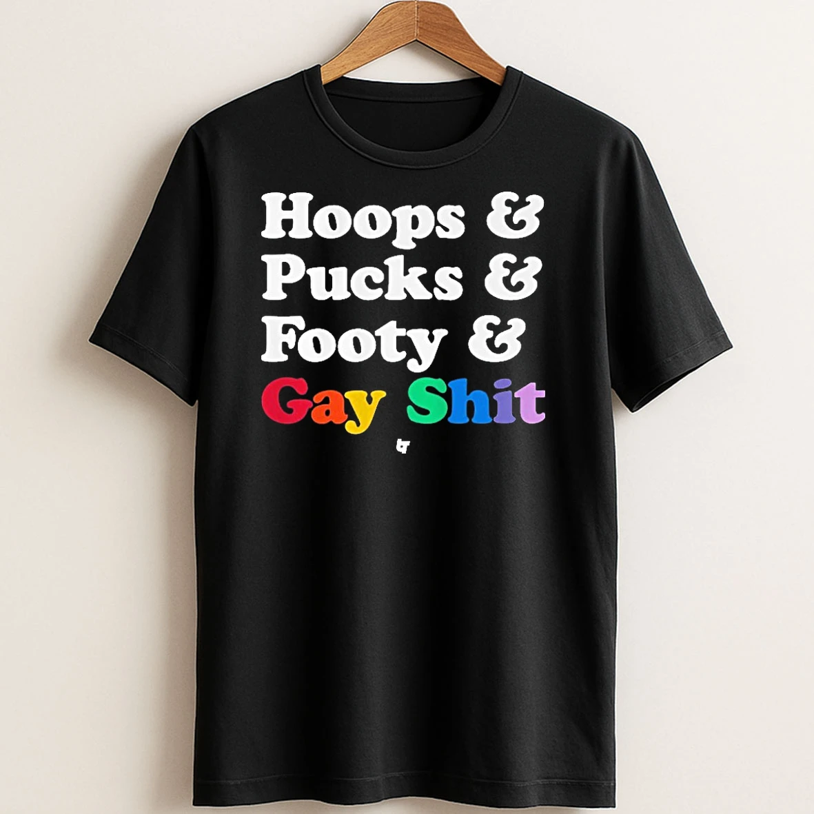 Original Sarah Spain Hoops Pucks Footy Gay Shit T Shirt Sweater