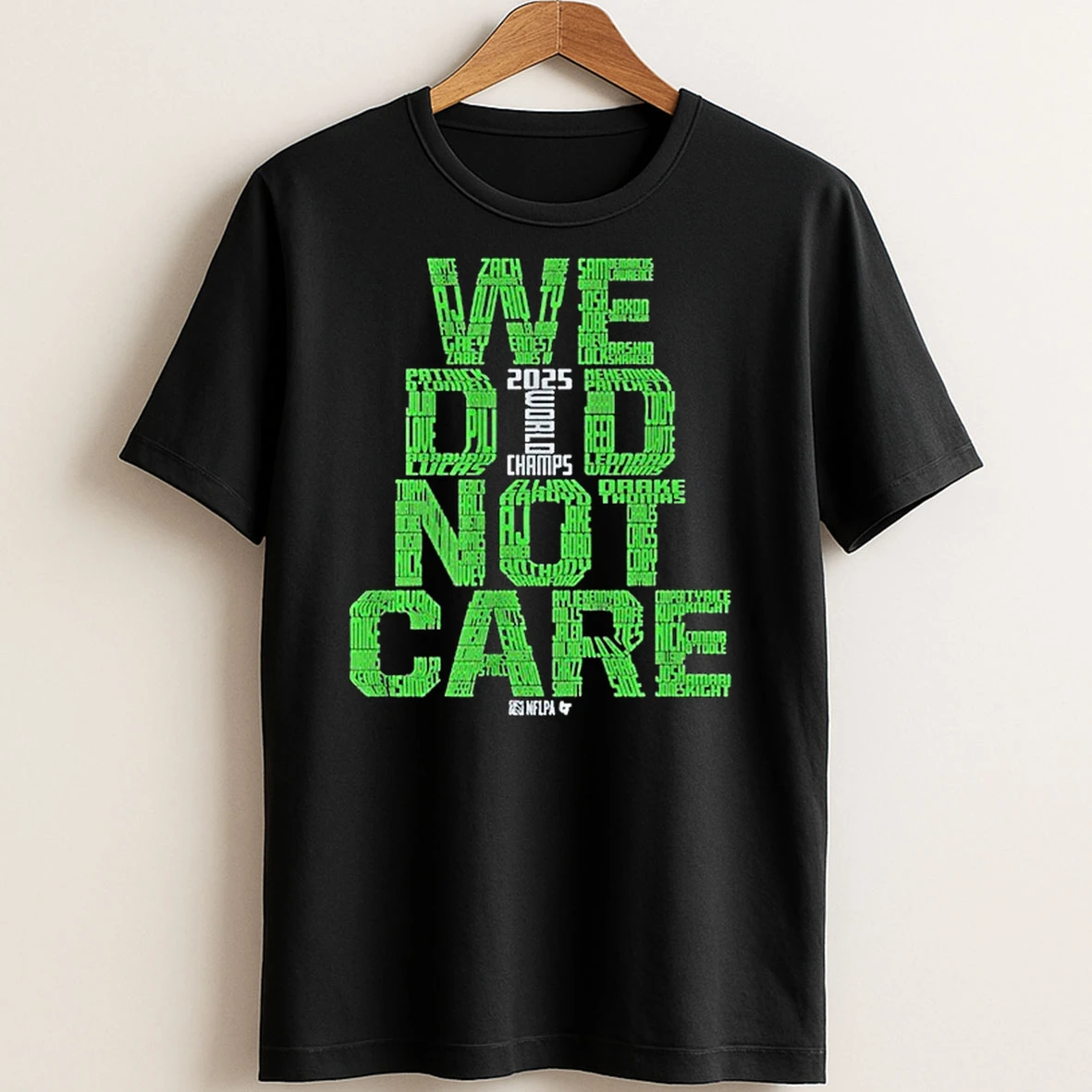Original Seattle Football We Did Not Care World Champs T Shirt Sweater