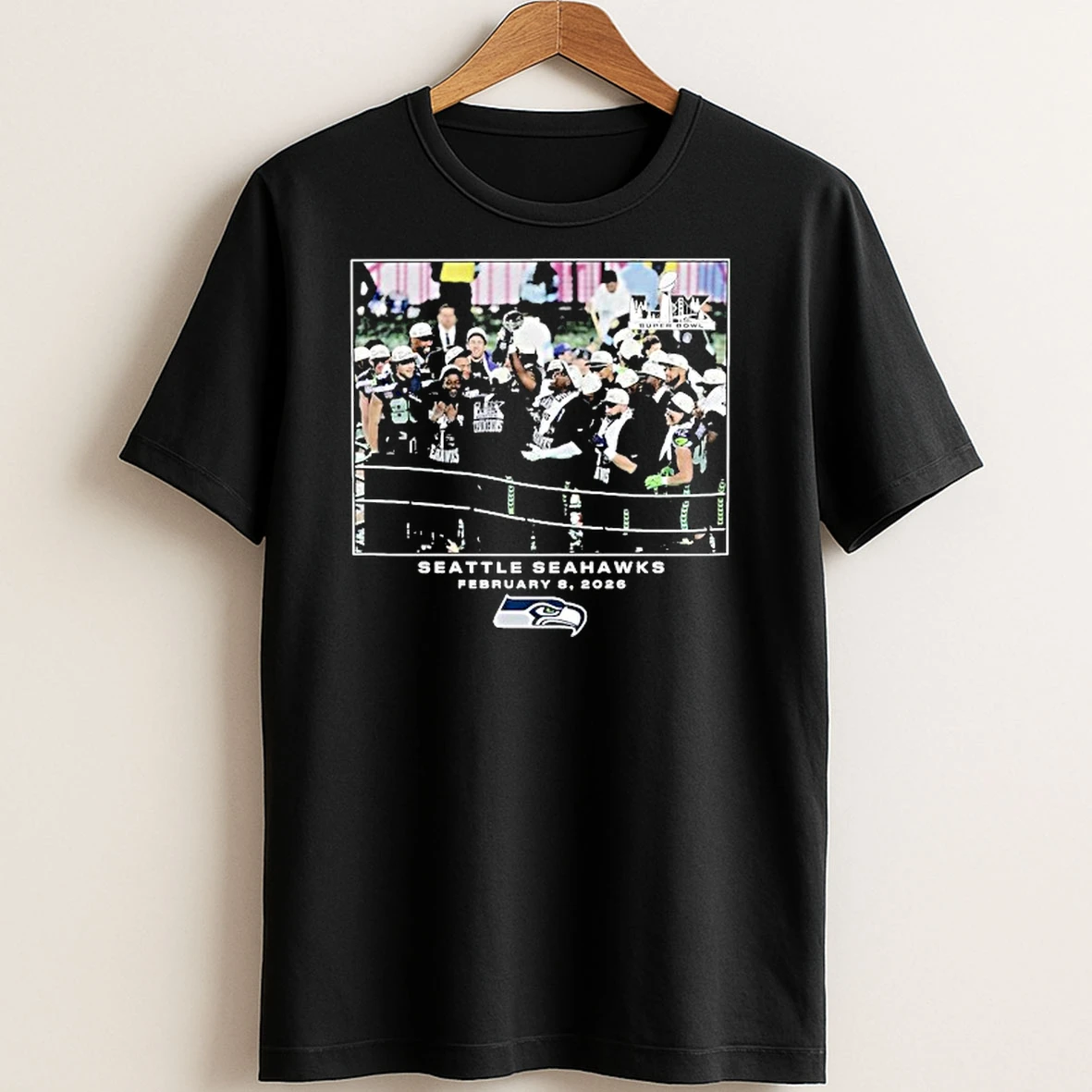 Original Seattle Seahawks Nfl Flash Features Super Bowl Lx 2026 T Shirtss T Shirt Sweater