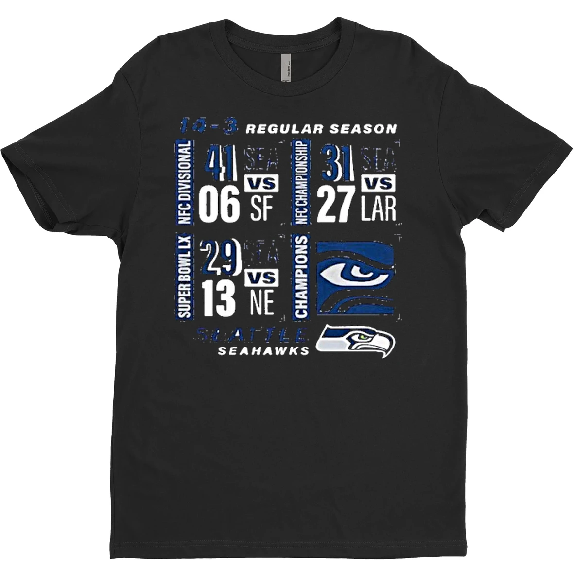 Original Seattle Seahawks Super Bowl Lx Champions Counting Points T Shirt Sweater