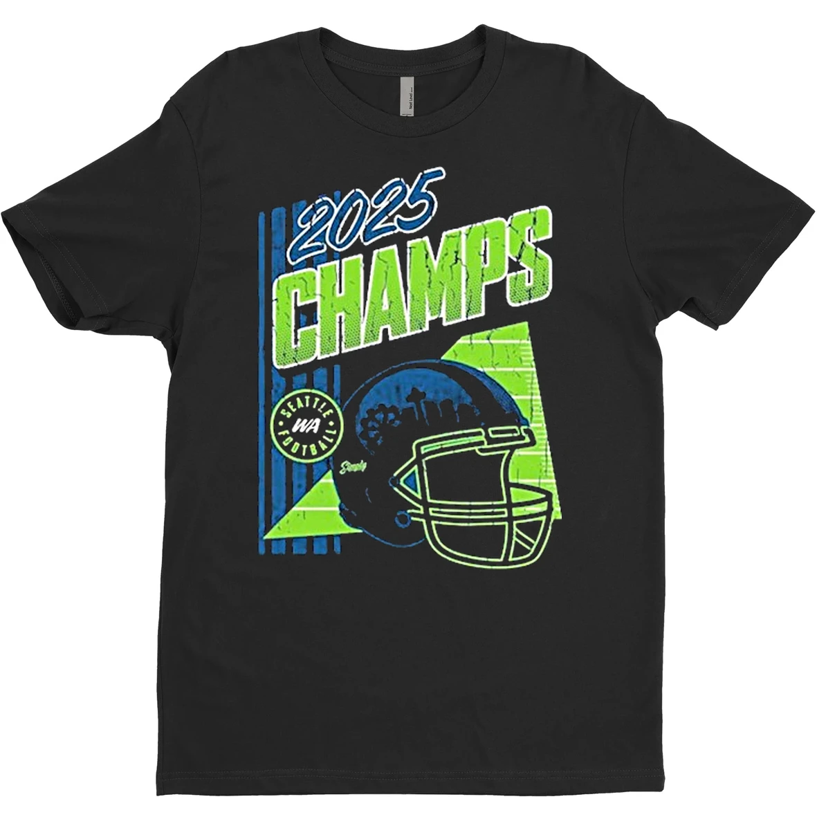 Original Seattle Seahawks Super Bowl Lx Gridiron Glory 2025 Champs T Shirt Sweater