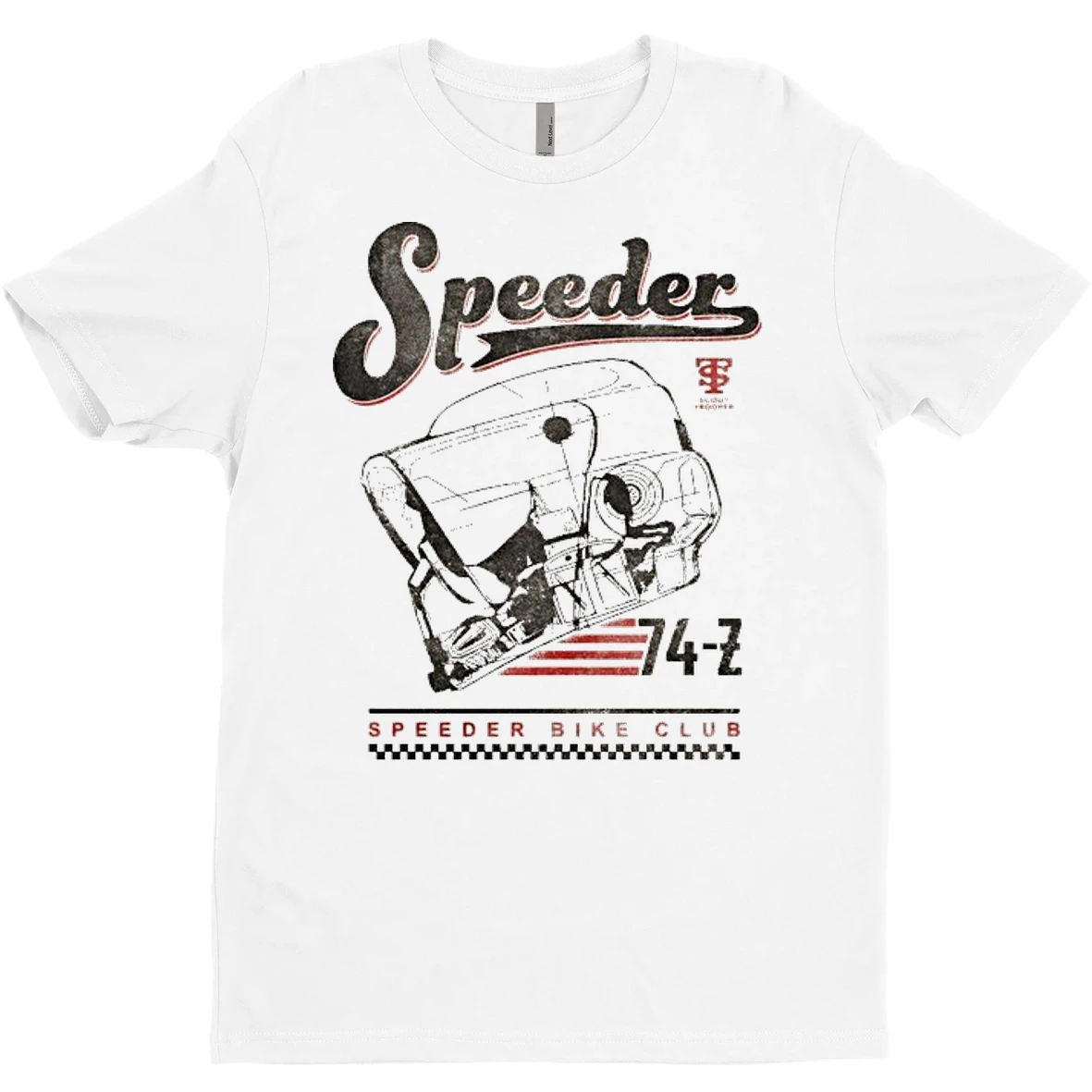 Original Star Wars Speeder Bike Club Scout Helmet T Shirt Sweater