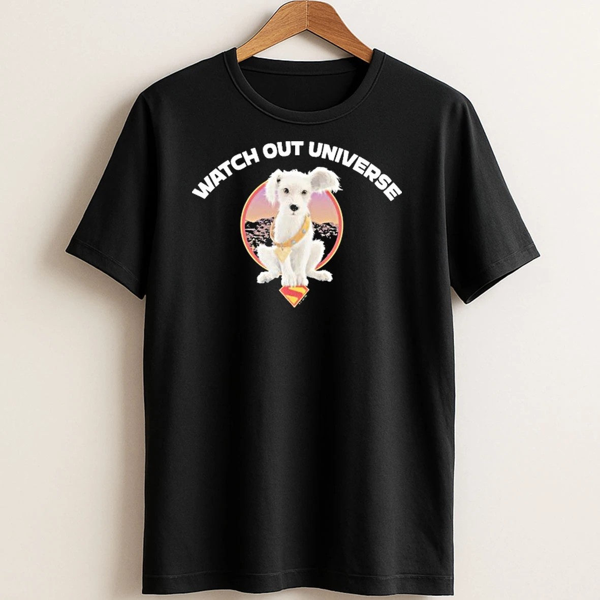 Original Supergirl 2026 Puppy Krypto Watch Out Universe T Shirt Sweater