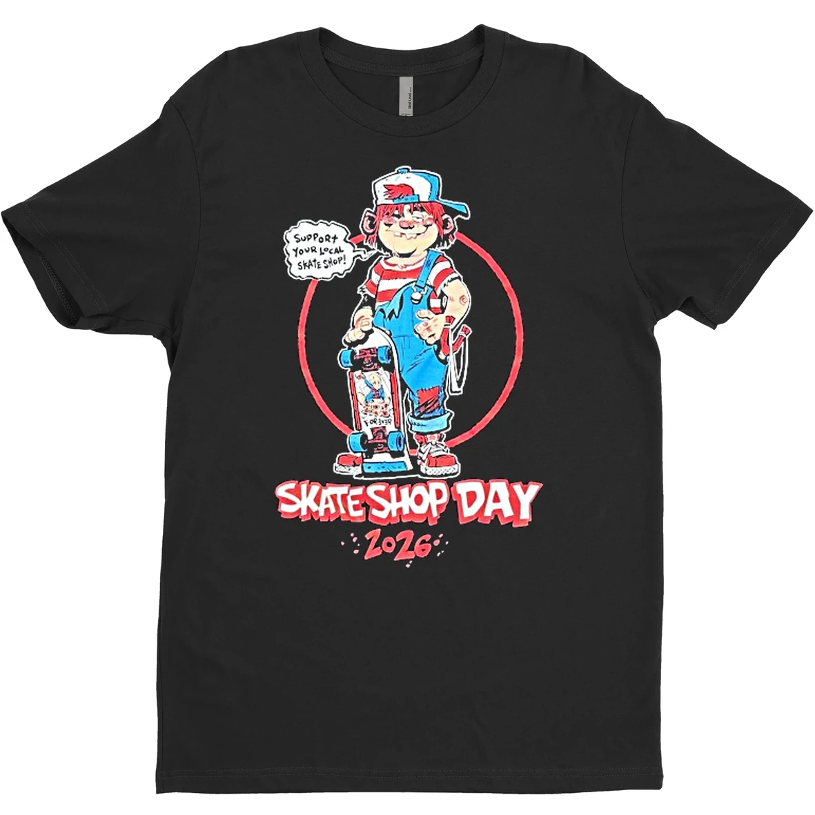 Original Support Your Local Skate Shop Day 2026 T Shirt Sweater