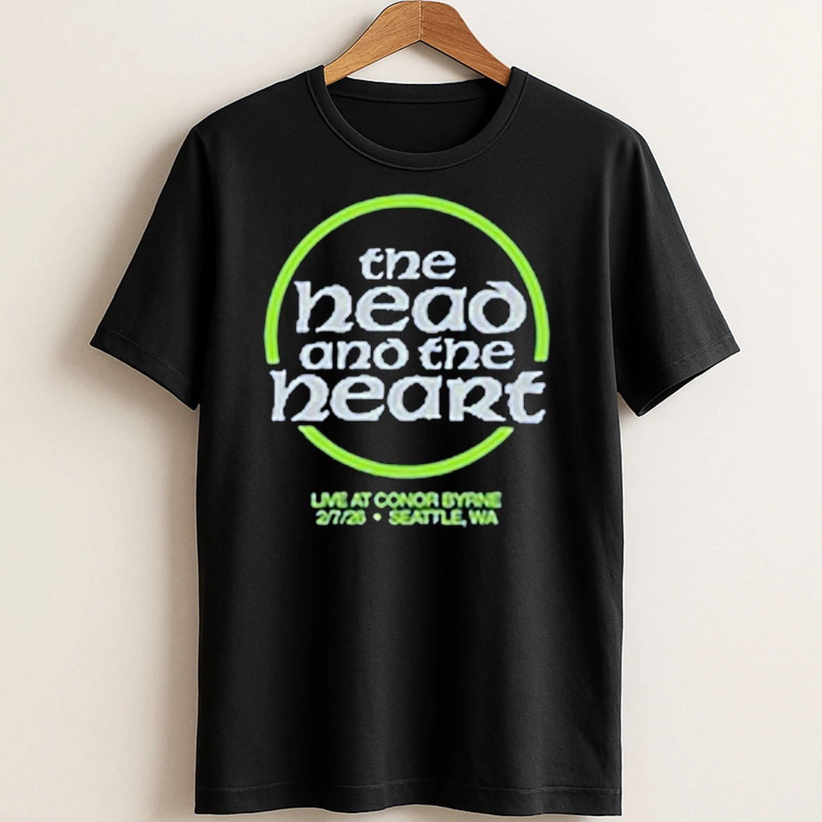 Original The Head And The Heart Live At Conor Byrne T Shirt Sweater