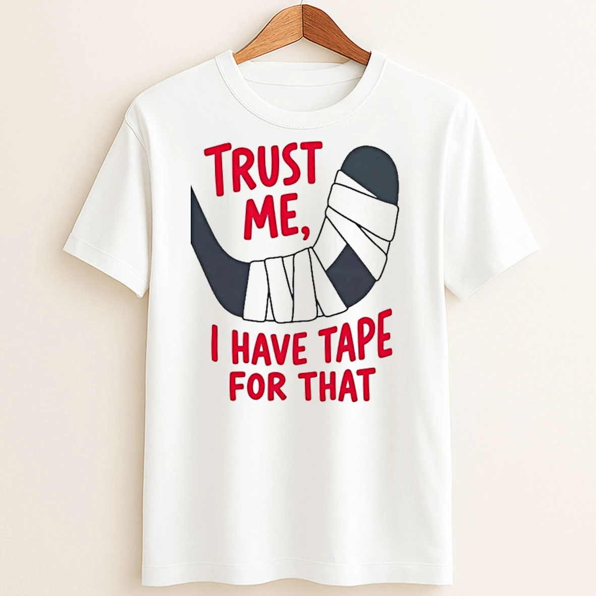 Original Trust Me I Have Tape For That Ice Hockey T Shirt Sweater