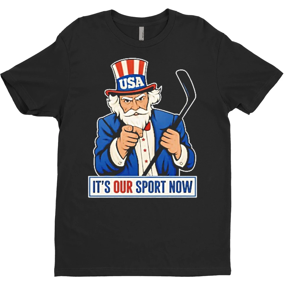 Original Usa Olympic Gold Medal Hockey Jack Hughes Its Our Sport Now T Shirt Sweater