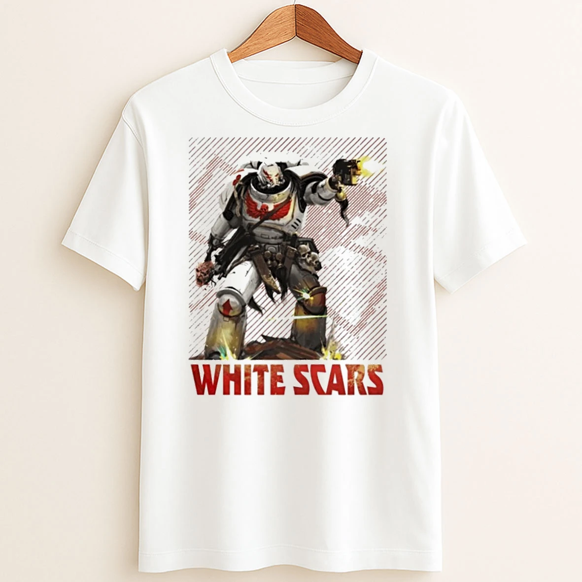 Original Warhammer 40000 White Scars T Shirt Sweater