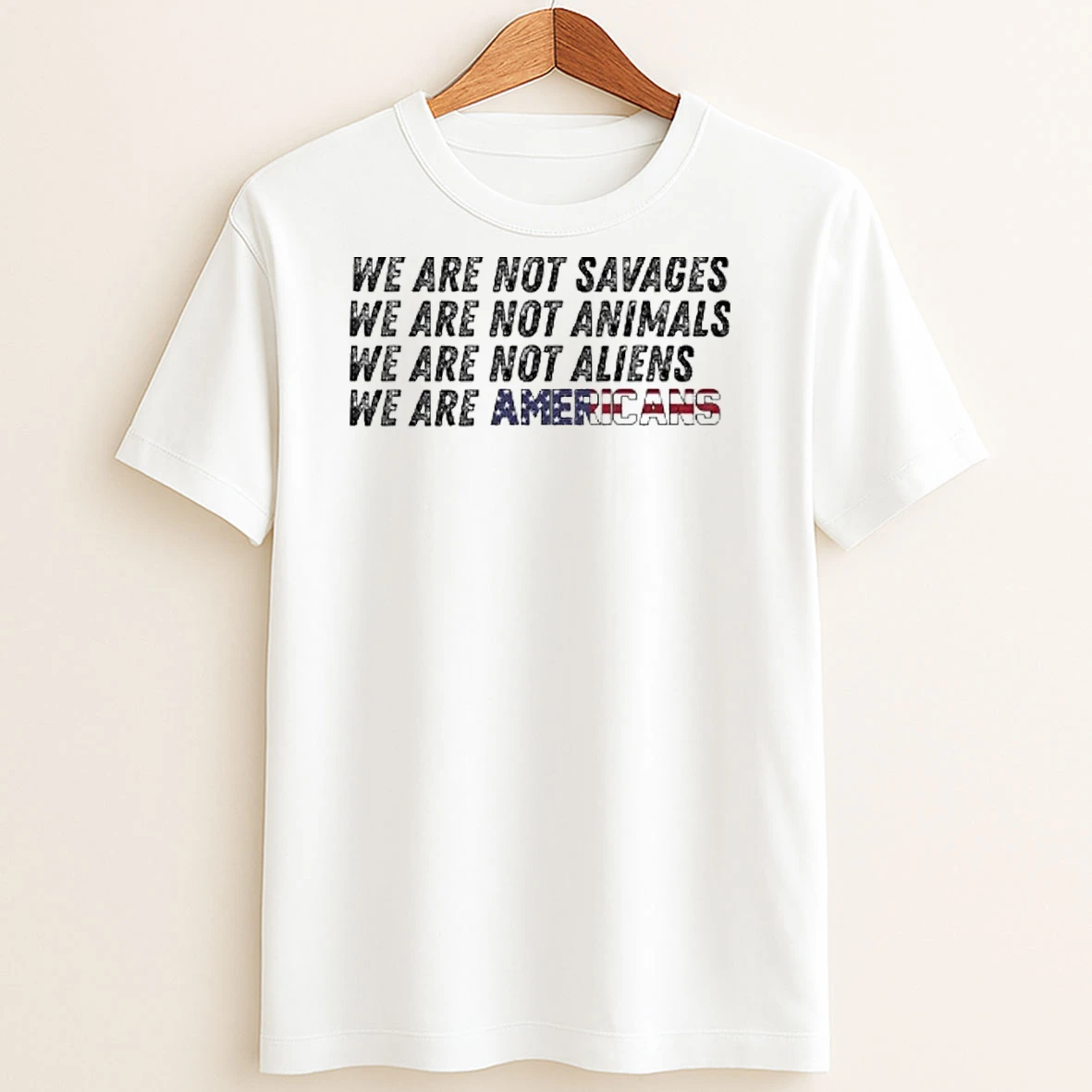 Original We Are Not Savages We Are Not Animals Bad Bunny Ice Out T Shirt Sweater