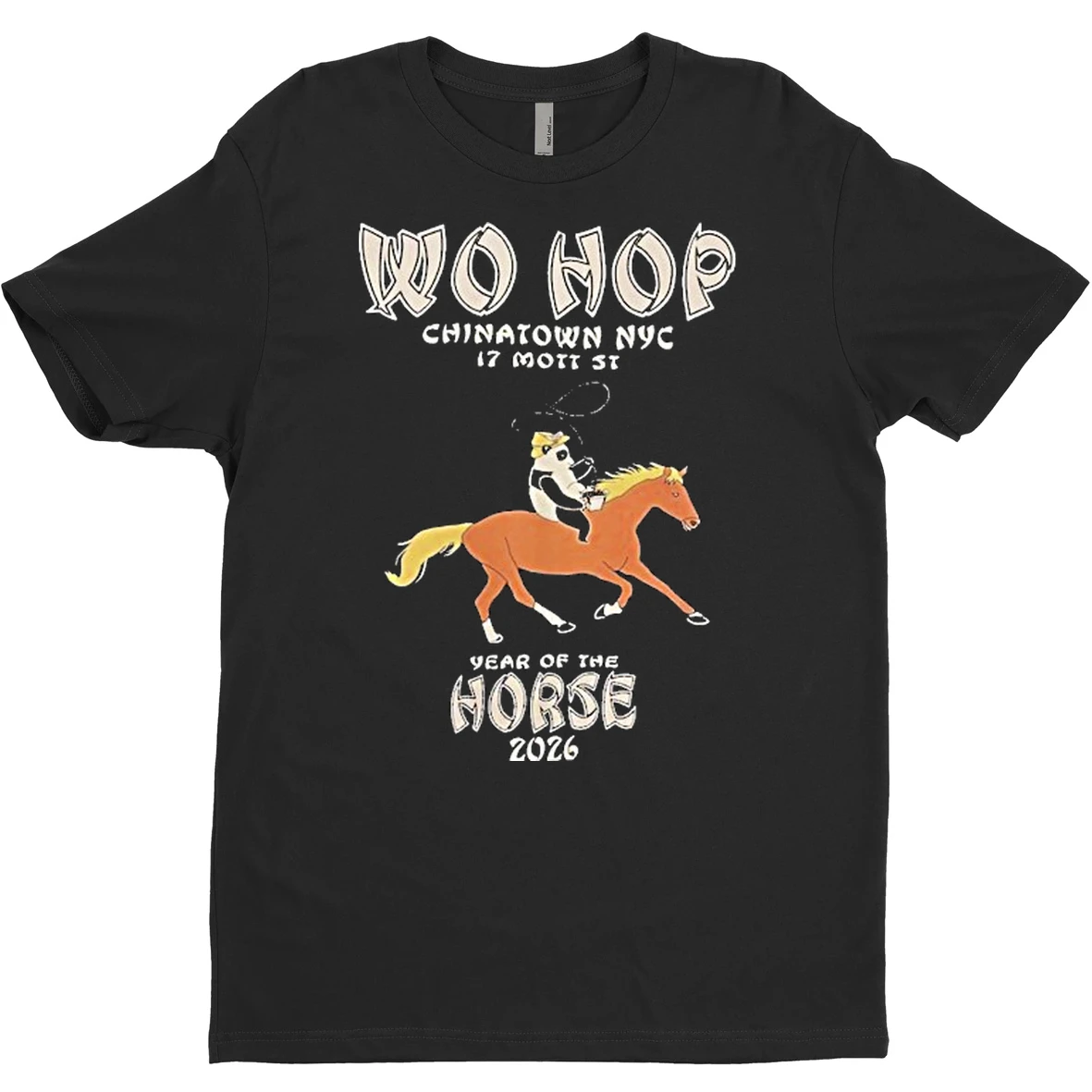 Original Wo Hop Chinatown Nyc Year Of The Horse 2026 T Shirt Sweater