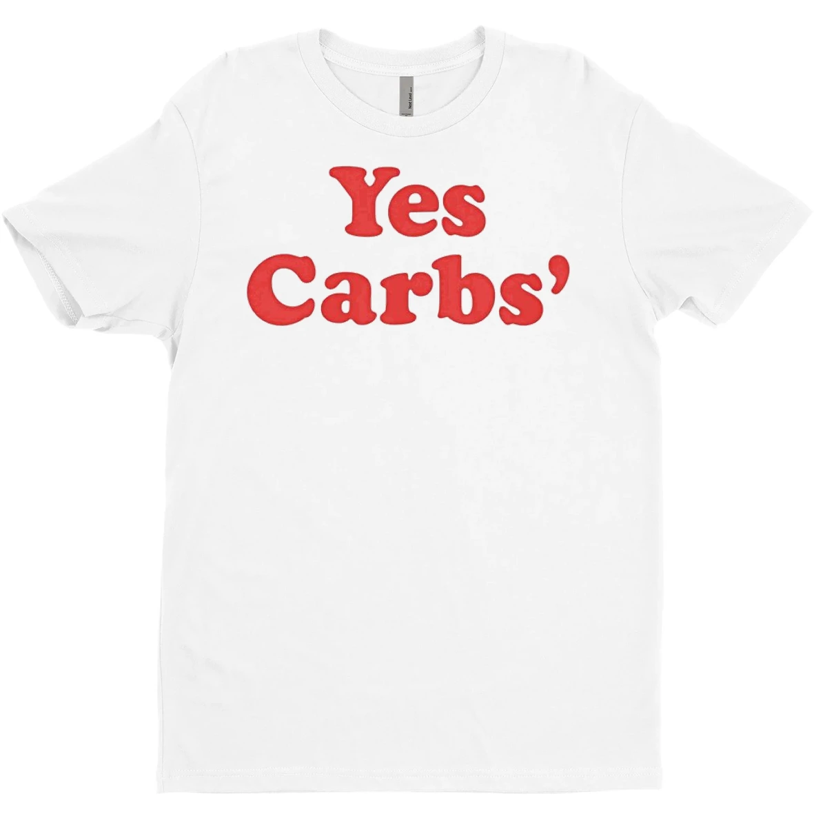 Original Yes Carbs Ringer T Shirt Sweater