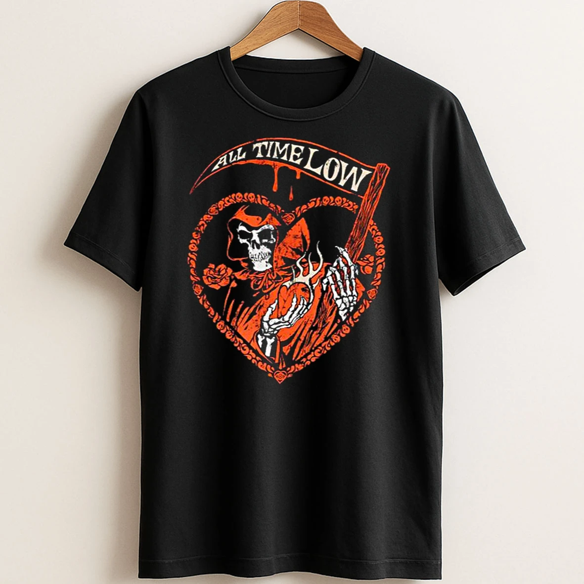 Original All Time Low Reaper T Shirt Sweater