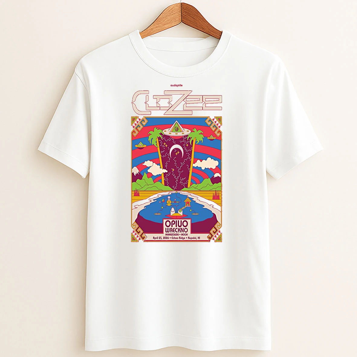 Original Clozee Kapolei Hawaii April 25 2026 Tour T Shirt Sweater