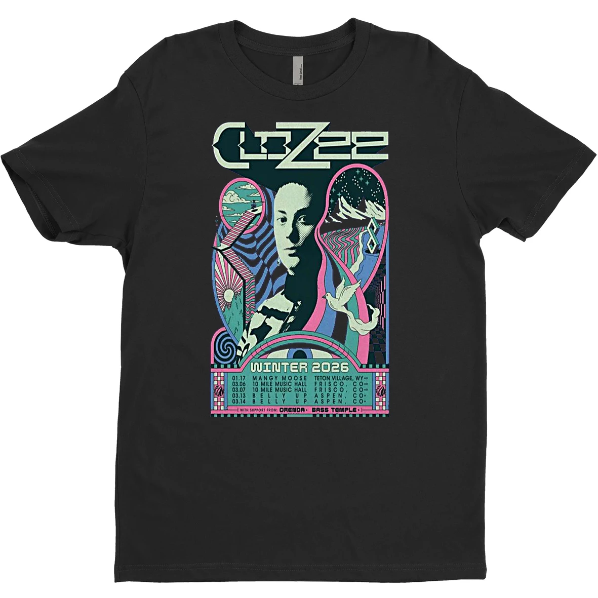 Original Clozee Winter 2026 Tour T Shirt Sweater