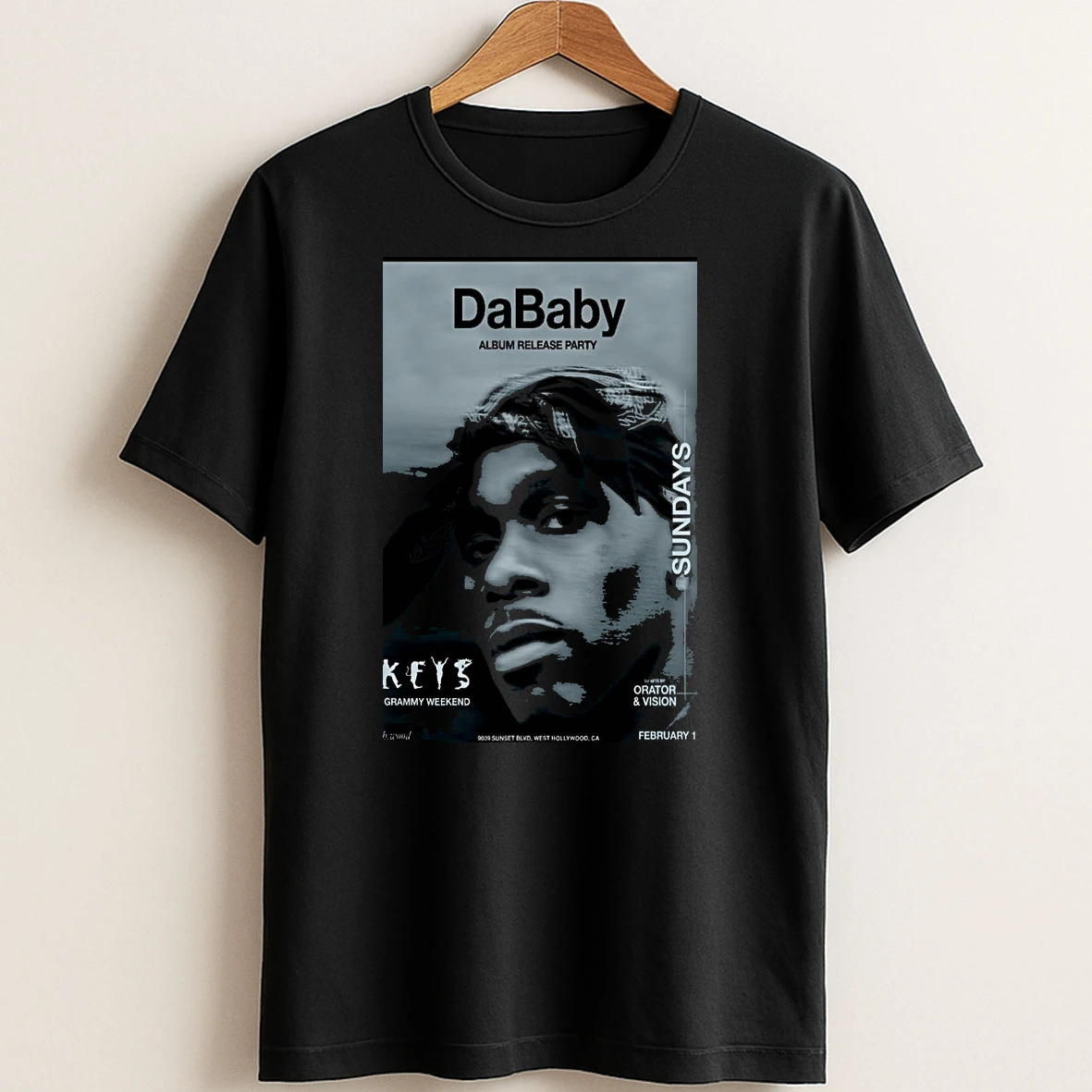 Original Dababy Los Angeles Ca February 1 2026 Concert T Shirt Sweater