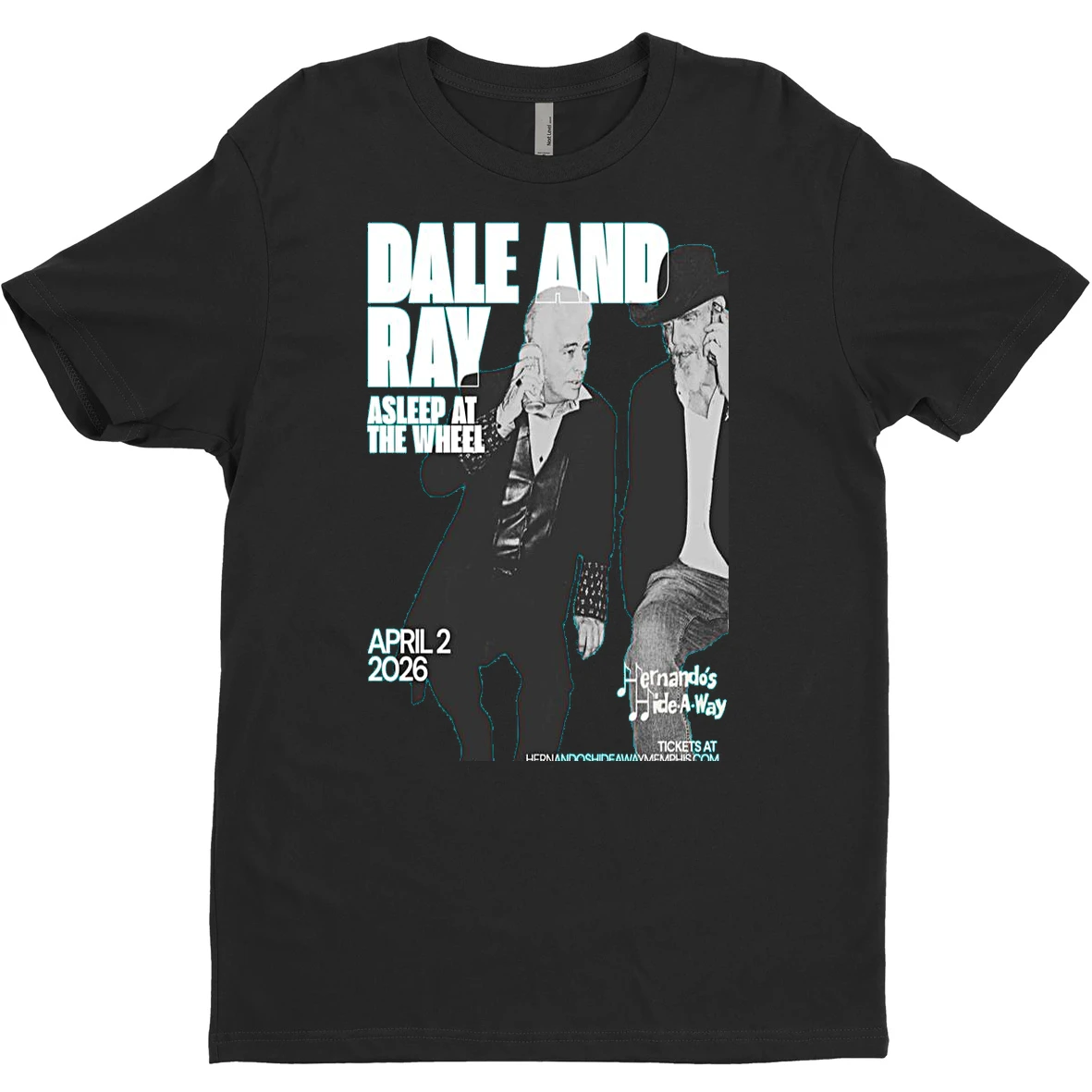 Original Dale And Ray Asleep At The Wheel April 2 2026 Concert T Shirt Sweater