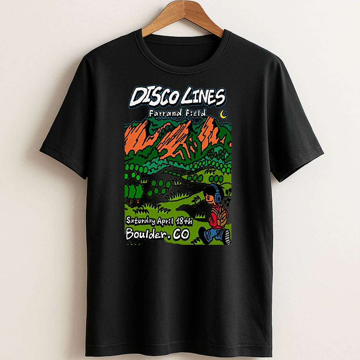 Original Disco Lines Tour Boulder Co On Apr 18 2026 T Shirt Sweater