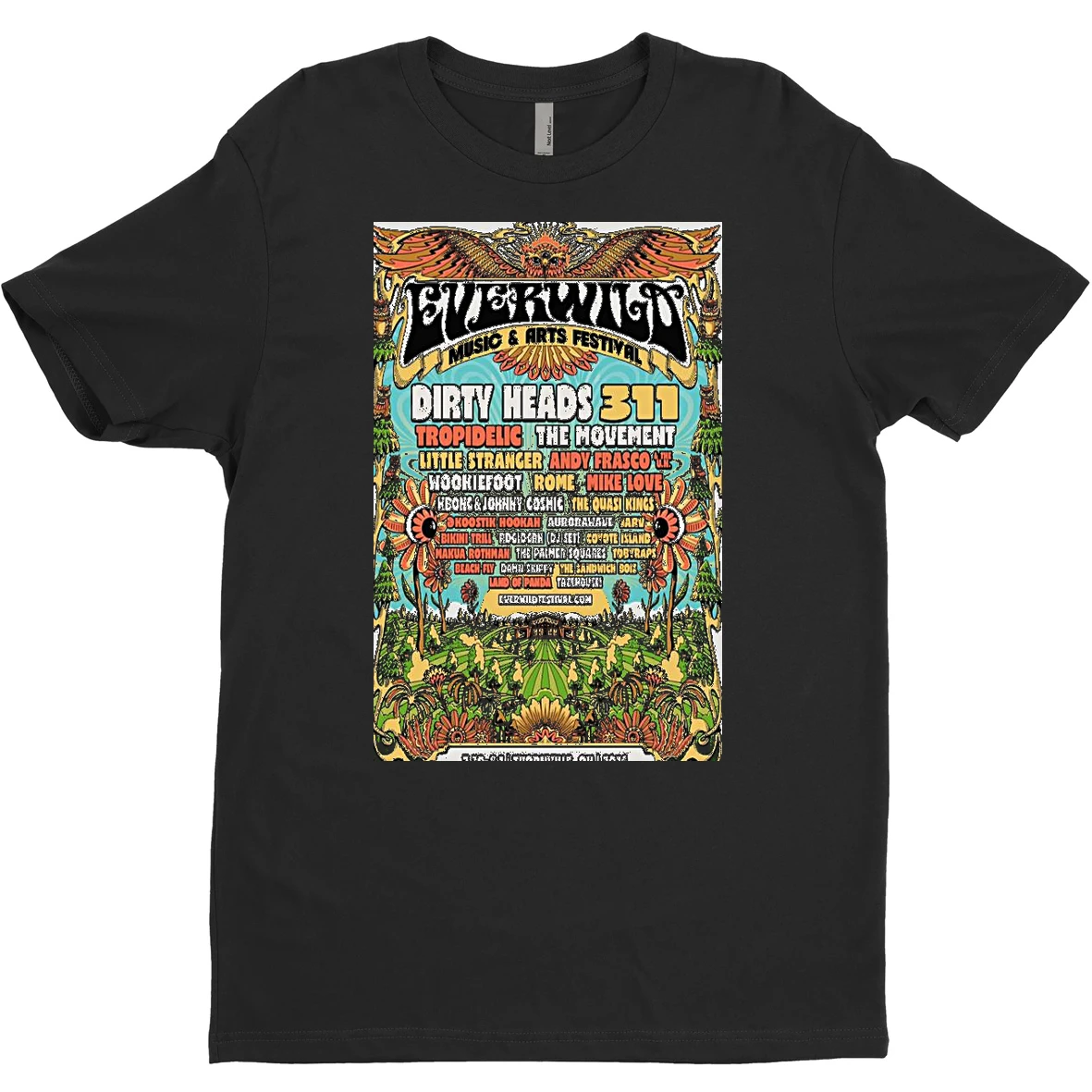 Original Everwild Festival July 30 August 1 2026 Thornville Oh T Shirt Sweater
