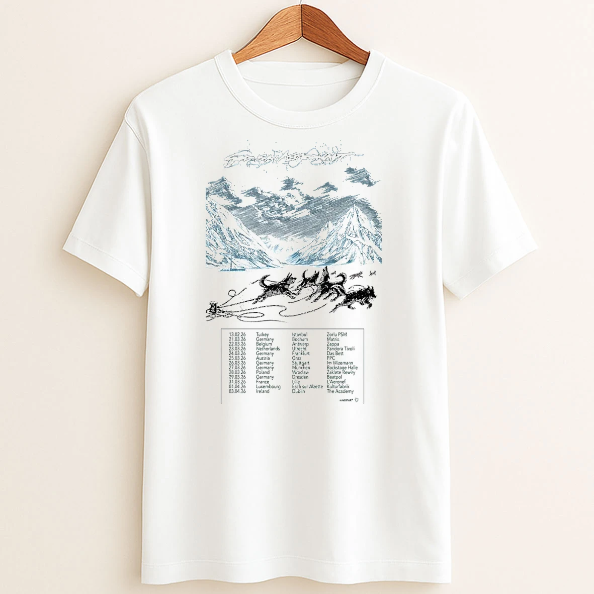 Original God Is An Astronaut 2026 Tour T Shirt Sweater