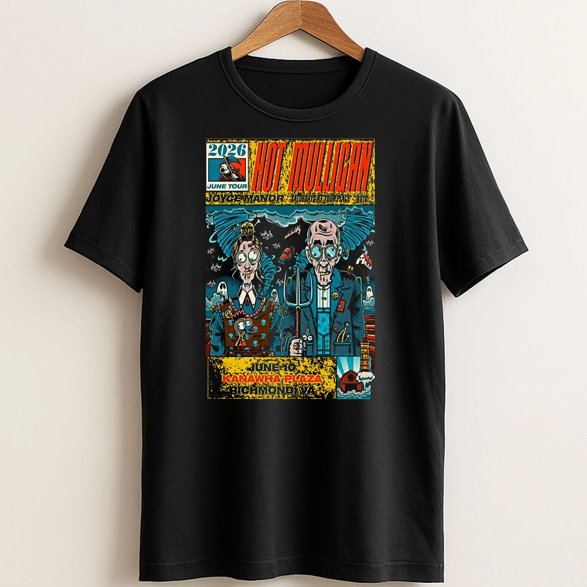 Original Hot Mulligan Richmond Va June 10 2026 Concert T Shirt Sweater