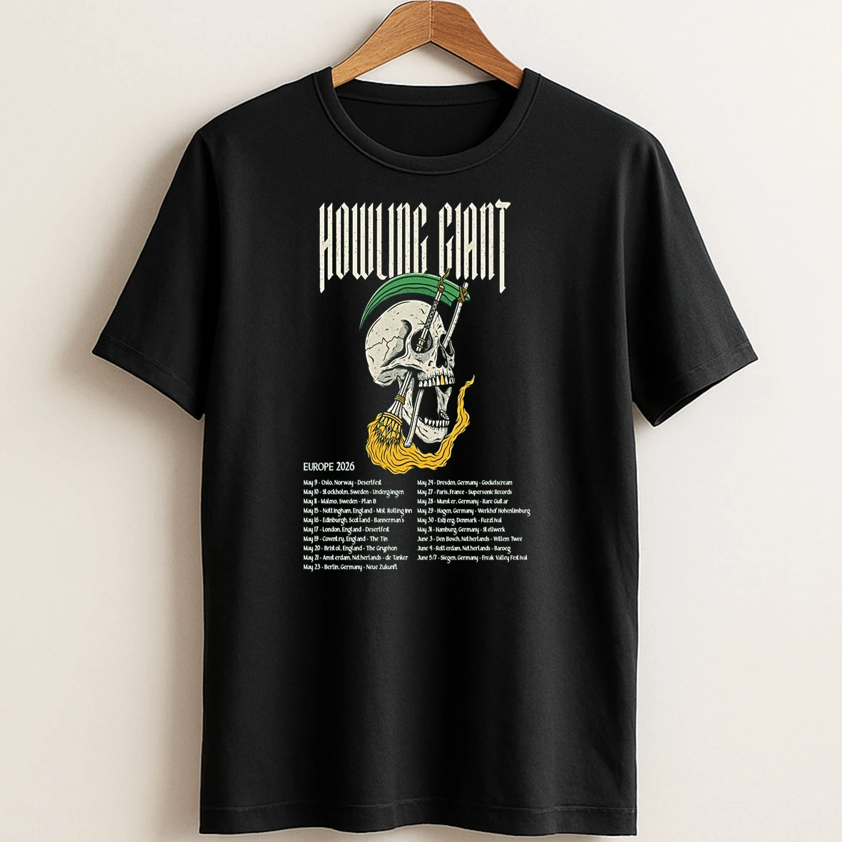 Original Howling Giant Europe 2026 T Shirt Sweater