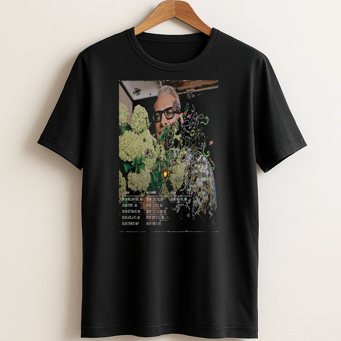 Original Jeff Goldblum Night Blooms World Tour 2026 T Shirt Sweater