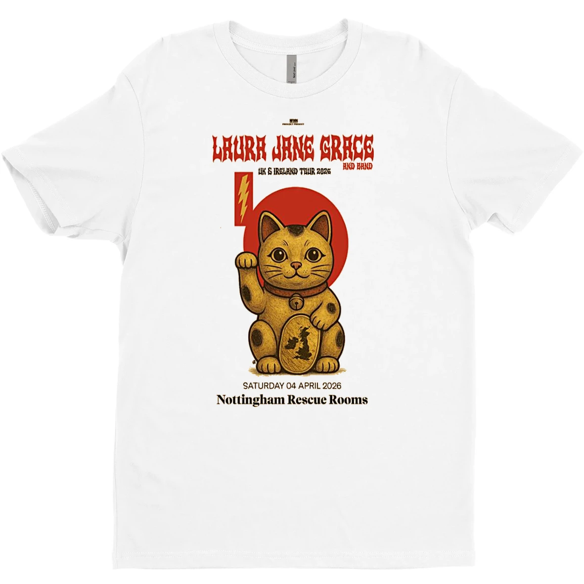 Original Laura Jane Grace Nottingham Rescue Rooms April 4 2026 T Shirt Sweater