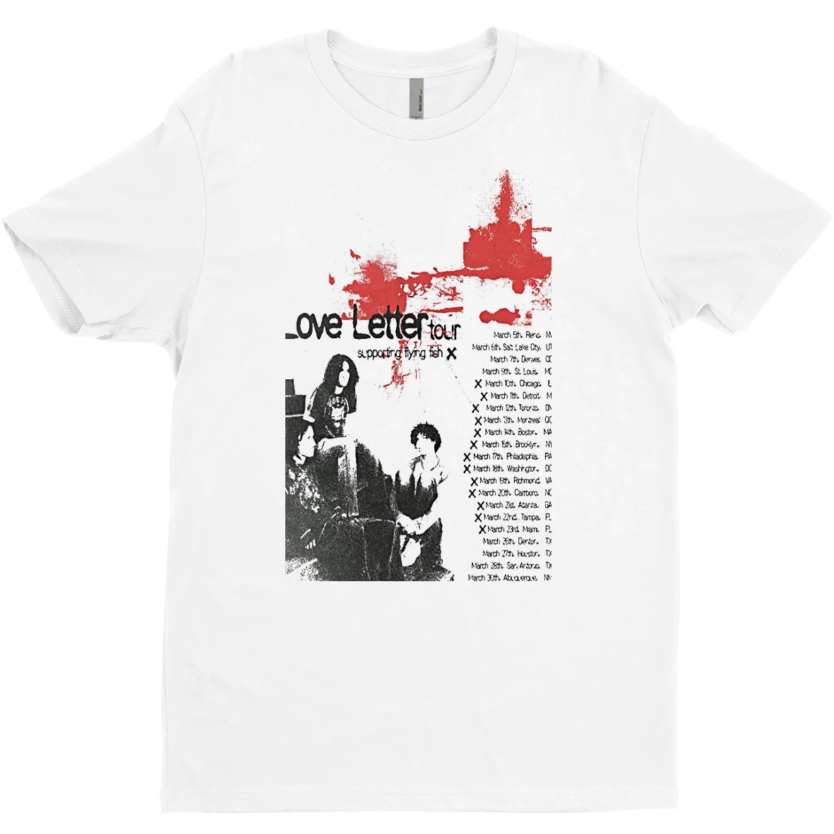 Original Love Letter 2026 Tour T Shirt Sweater