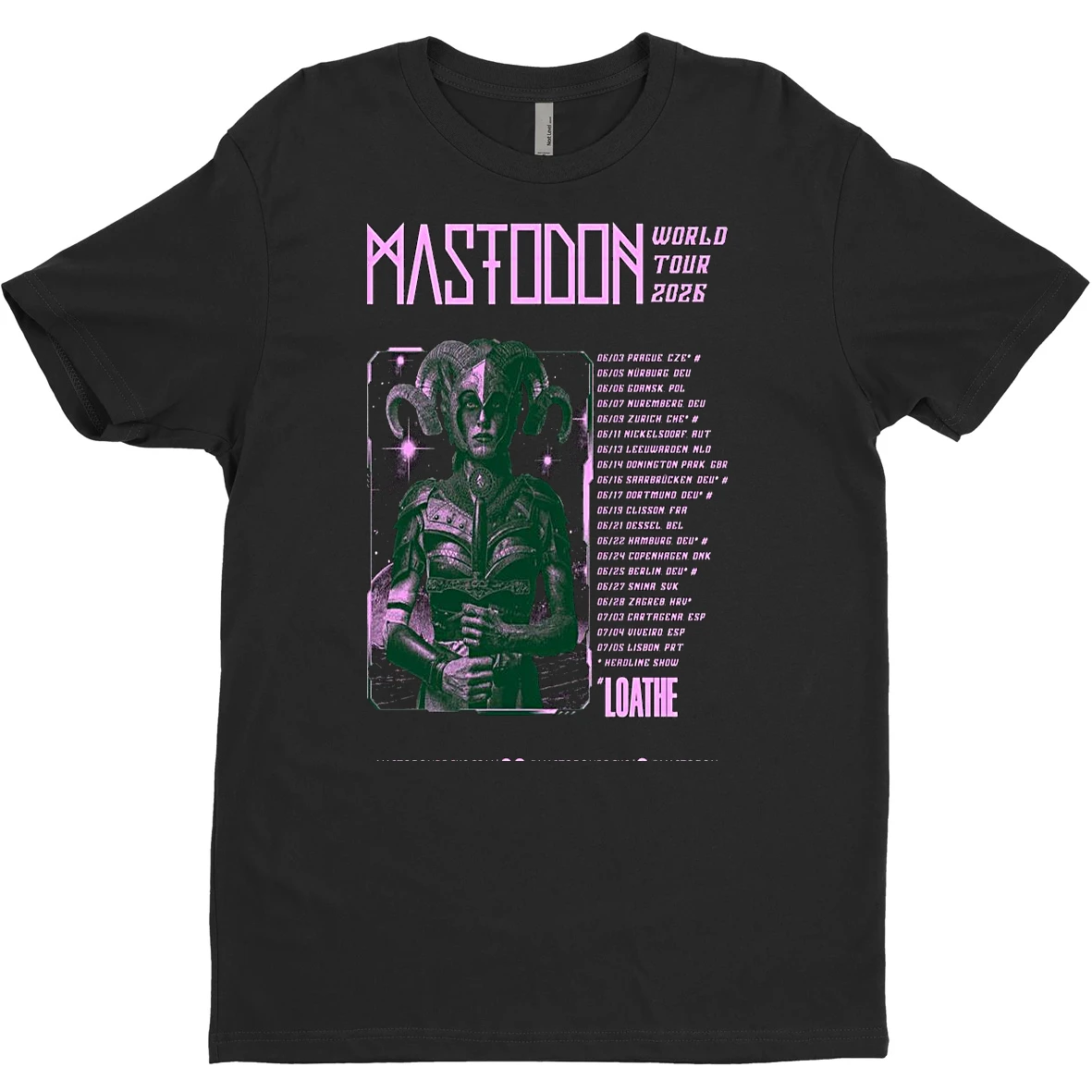 Original Mastodon World Tour 2026 T Shirt Sweater