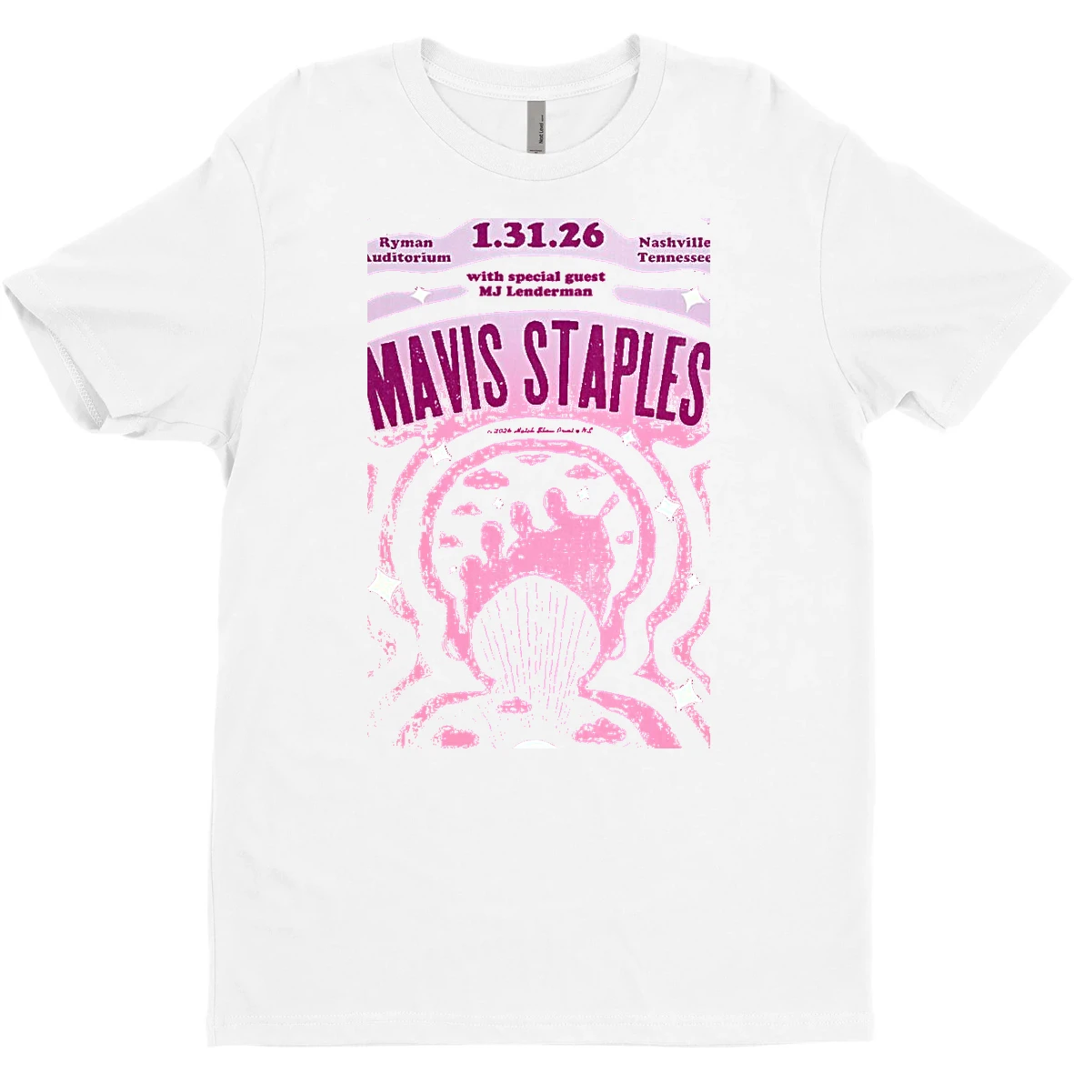Original Mavis Staples Ryman Auditorium January 31 2026 Tour T Shirt Sweater