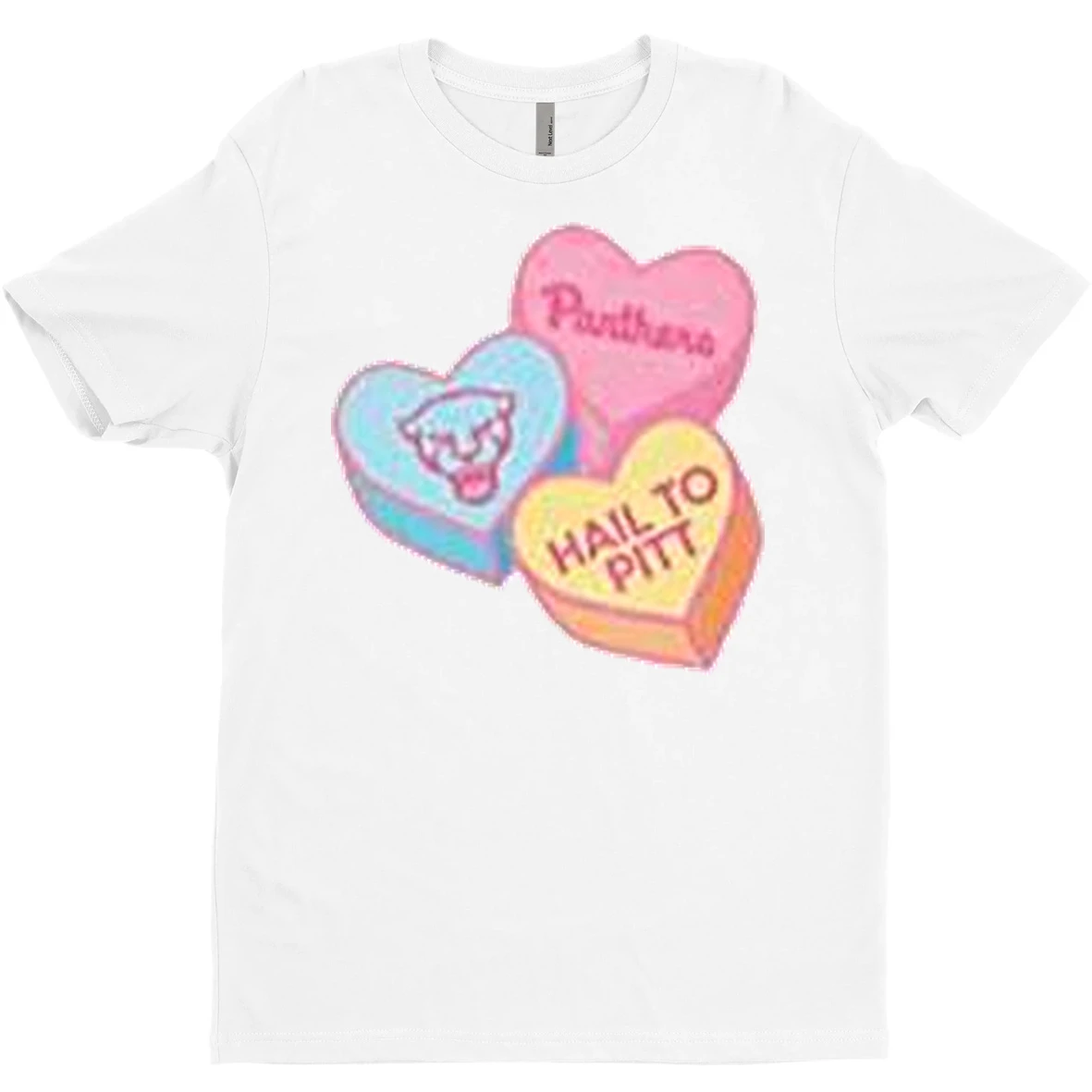 Original Pittsburgh Panthers Candy Heart Valentine 2026 T Shirt Sweater