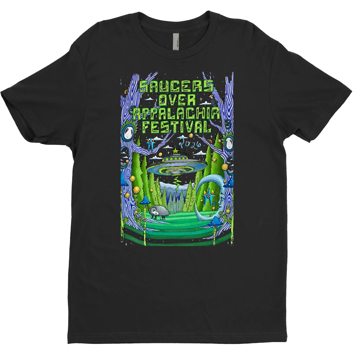 Original Saucers Over Appalachia Festival Jun 13 2026 In Bristol Va T Shirt Sweater