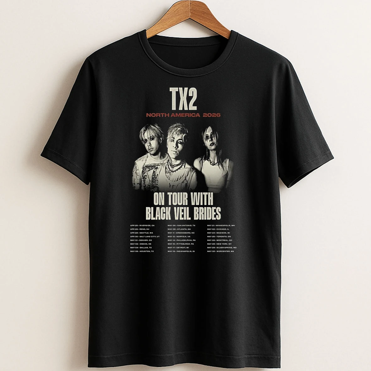 Original Tx2 North America 2026 T Shirt Sweater