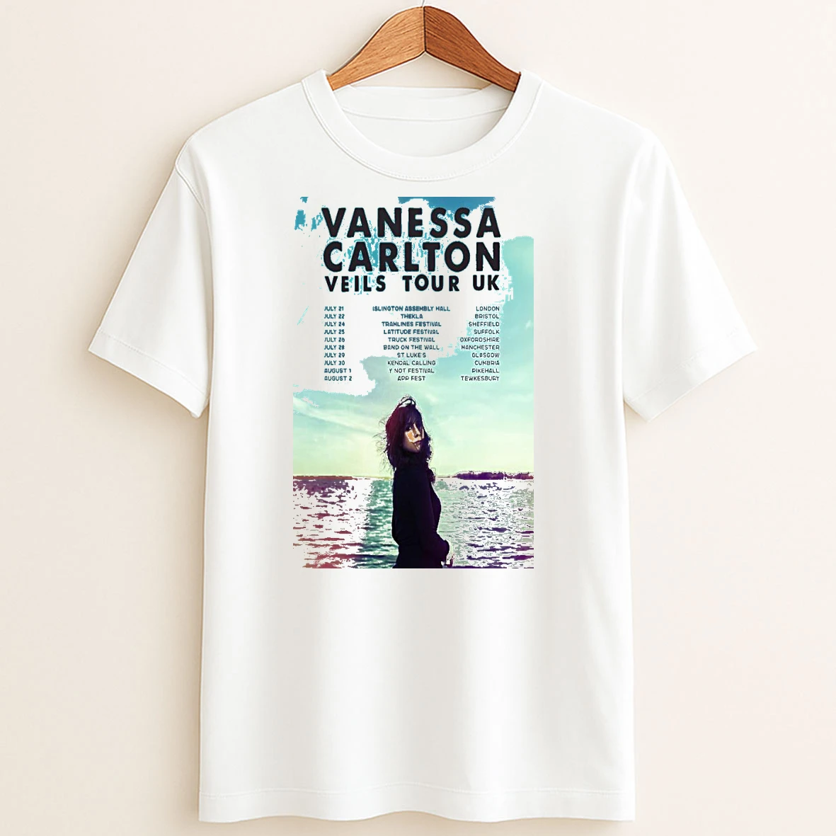 Original Vanessa Carlton Veils Tour Uk 2026 T Shirt Sweater